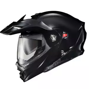 Scorpion EXO AT960 Modular Motorcycle Helmet Gloss Black Small - Picture 1 of 1