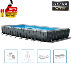 Intex Swimmingpool-Set XTR Frame Schwimmbecken Pool Schwimmbad 975X488X132 Cm - Bild 1 von 10