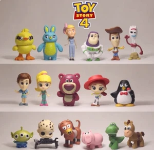 17 pz action figure Toy Story 4 legnose Lightyear forchetta Buzz Jessie regalo bambino - Foto 1 di 1