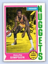 1974 Topps #219 Ralph Simpson Moderate Condition