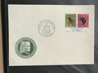 Schweiz 1953 Ersttagsbrief Pro Juventute Kehrdruck-Paar 30+10/20+10 Rp. Insekten