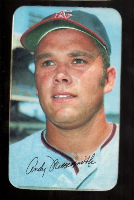Andy Messersmith 1970 Topps Supers California Angels Card #25 - Image 1 of 2