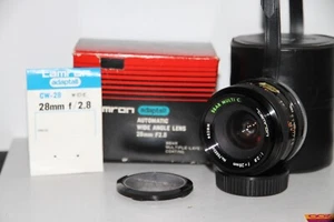 Tamron Adaptall 28mm f2.8 BBAR Multi C Wide Angle Lens.Contax Yashica CY Adapter - Picture 1 of 14