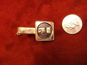 RARE OLDER VTG MID-CENTURY ERA, LARGE GOLD "WESTINGHOUSE" SERVICE AWARD TIE CLIP - Picture 1 of 10