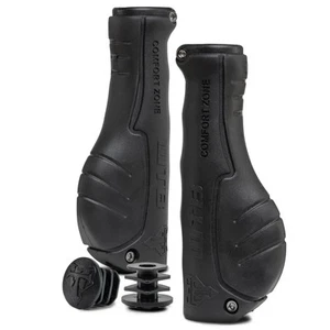 Comfort Zone Bike Grips Ergonomic Winged Design for E-Bikes, Mountain, Urban ... - Picture 1 of 5