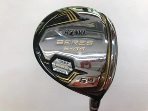 HONMA GOLF BERES S-06 5W Fairway Wood Flex-R 2STAR ARMRQX 60 With H/C F/S - Picture 1 of 7