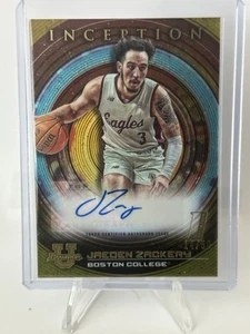 2023 Bowman U Inception #BIA-JZ Jaeden Zackery Gold Foil Auto /50 Boston College - Bild 1 von 2