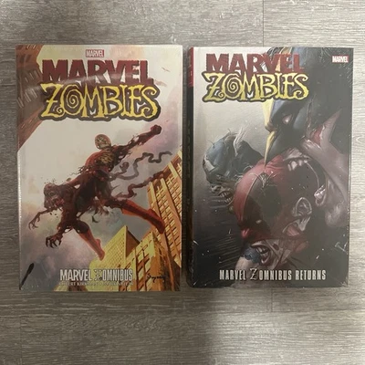 MARVEL ZOMBIES OMNIBUS HC DM + Zombies Returns SET Kirkman Millar HC NEW SEALED - Image 1 of 4