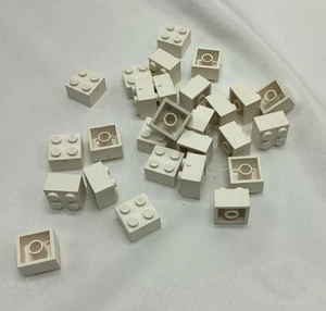 Vintage LEGO White 2x2 3003 Building Bricks Blocks, Lot Of 27 - Picture 1 of 3