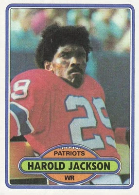 1980 Topps #7 Harold Jackson - Image 1 of 2
