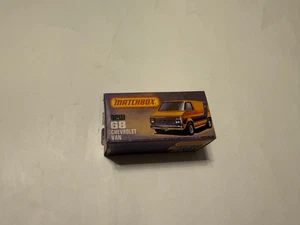 Matchbox Lesney Superfast No68 CHEVY VAN EMPTY " K TYPE BOX " with NEW - Picture 1 of 1
