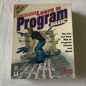 Interplay’s Learn to Program Basic Edition Vintage Windows Neuf Scellé 1998 - Photo 1/2