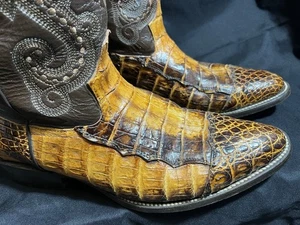 Vintage Rogers Stiefel Original Caiman Größe 10EE - Bild 1 von 18