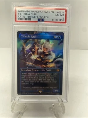Y'shtola Rhul Borderless Foil Mythic Card 0577 Magic the Gathering Final Fantasy - Image 1 of 4