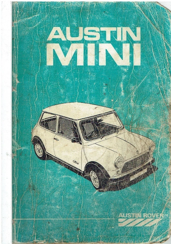 MINI 850 1000 CLUBMAN 1275GT ESTATE VAN & PICK-UP 1976-85 FACTORY REPAIR MANUAL - Image 1 of 1