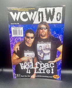 RARE WCW Wrestling Magazine Issue 38 May 1998 Scott Hall Kevin Nash NWO WWE WWF - Picture 1 of 2