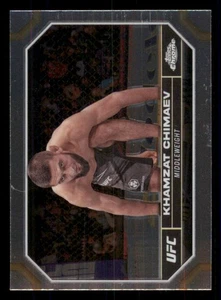 2024 Topps Chrome UFC #114 Khamzat Chimaev - Picture 1 of 2