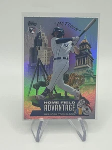 2022 Topps Update Spencer Torkelson Home Field Advantage RC Rookie #HA-30 Tigers - Picture 1 of 2