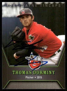 2015 Ft Wayne Tincaps THOMAS DORMINY Signed Card autograph auto PADRES - Picture 1 of 1