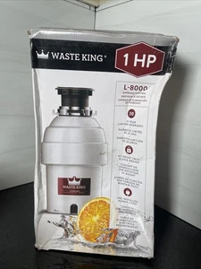 Waste King L-8000 1HP 115V Garbage Disposal for Kitchen Sink - Picture 1 of 4