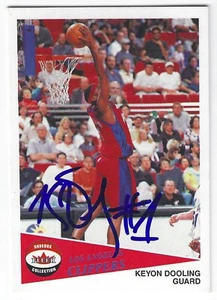 KEYON DOOLING LOS ANGELES CLIPPERS SIGNED CARD NETS MAGIC GRIZZLIES CELTICS HEAT - Picture 1 of 1