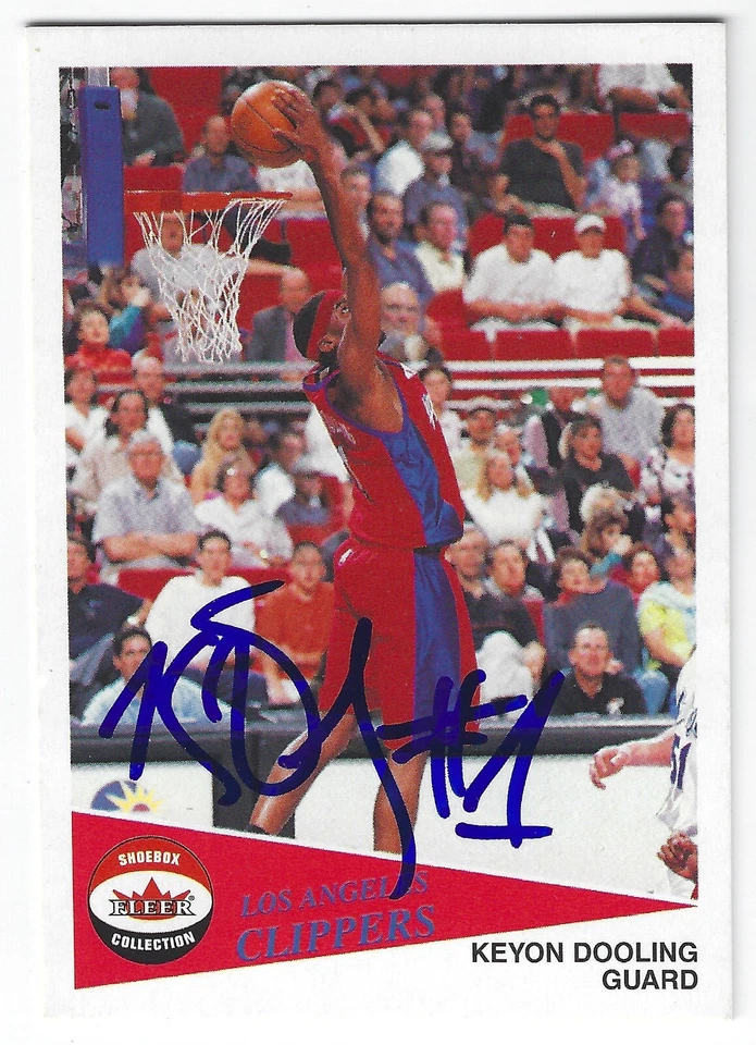 KEYON DOOLING LOS ANGELES CLIPPERS SIGNED CARD NETS MAGIC GRIZZLIES CELTICS HEAT - Image 1 of 1