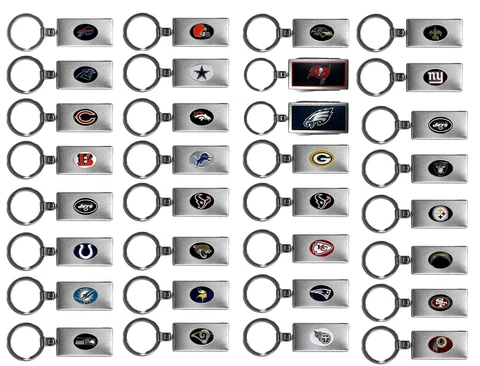 Multi-Tool Metal Key Chain w/ Team Logo NFL Football  PICK YOUR TEAM Cover