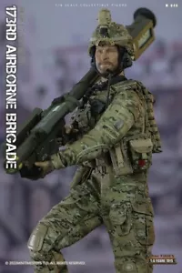 Figura de acción y accesorios Mini Times escala 1/6 173ª Brigada Aerotransportada 12" M046 - Imagen 1 de 5