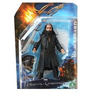 BARBANERA PIRATI DEI CARAIBI JACK BLACKBEARD 10 cm nuovo - Picture 1 of 1
