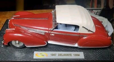 Signature Models 1947 Delahaye 135M. Used Missing Passenger Door No Box. - Image 1 of 4