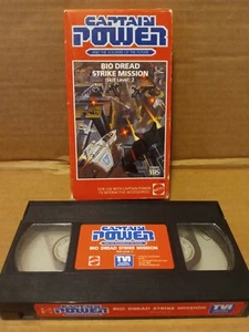 Captain Power Bio Dread - Strike Mission Skill Level 2 VHS Tape - Picture 1 of 3