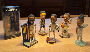 Golden State Warriors Bobblehead Set 2019-2020 Championship - Picture 1 of 5