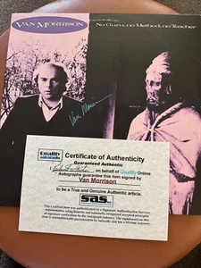 Signed Van Morrison Vinyl 1986 Album- ‘No Guru, No Method, No Teacher’- COA. - Picture 1 of 6