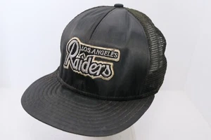 Vintage 1990s Los Angeles Raider AJD Snapback Hat Cap SuperSatin Mesh NFL Rare - Bild 1 von 9