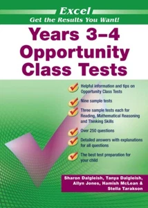 Excel Opportunity Class Tests Years 3-4 -- Scholarship - Picture 1 of 1