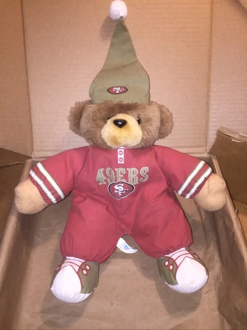 San Francisco 49ers Good Stuff Stuffed Plush Teddy Bear 2000 Cover