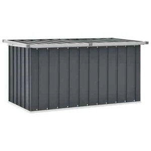 Baule da Giardino Grigio 129x67x65 cm - Foto 1 di 8
