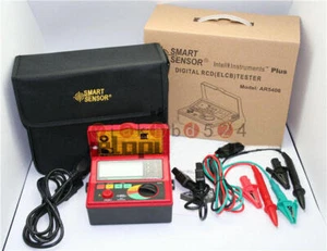 1PCS Smart Sensor AR5406 Digital RCD (ELCB) Tester 10/20/30/200/300/500mA - Picture 1 of 1