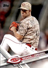 2017 Topps #386 Michael Lorenzen Cincinnati Reds
