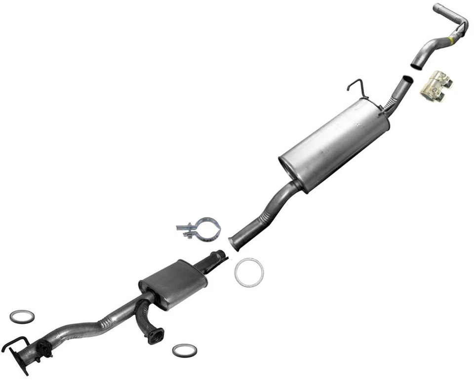 Muffler Pipe for Federal Emissions 128" Wheelbase for Toyota Tundra 4.7 03 2004 - Image 1 of 4