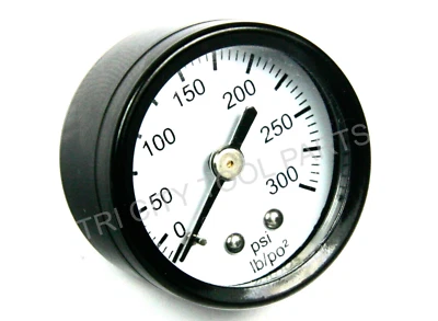 Medidor de compresor de aire A17166 1,5" 300 psi 1/8" montaje trasero DeWALT ** FABRICANTE DE EQUIPOS ORIGINALES ** Foto 1 de 4