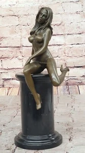 Handmade Bronze sculpture Sensual Female Erotica Nude Woman statue by Mavchi Art - Picture 1 of 10