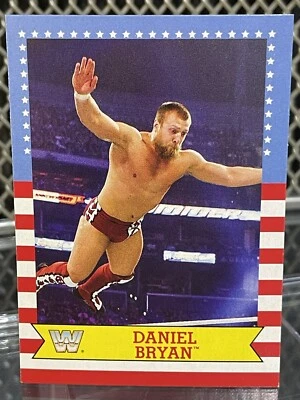 Tarjeta de lucha libre 2017 Topps Heritage Daniel Bryan WWE #21 ROH AEW Bryan Danielson Foto 1 de 4