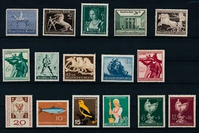 GERMANY *16 MH SEMIS (1939-64)* INCL B173, B144, B145, B146, B169 & OTHERS - Image 1 of 2