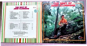 BLUES DOUBLE LP: BEST OF JOHN HAMMOND (Jimmy Spruill, Bloomfield, Levon Helm) - Picture 1 of 5