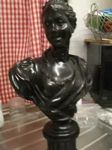 Large Stone Sculpture / statue bust of a lady - Picture 1 of 9