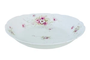 Theodore Haviland Limoges SCHLEIGER 313b Rohling 122 rosa Blumen Coupe Suppenschüssel - Bild 1 von 10