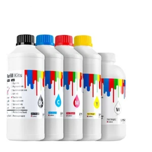 5Color*1000ML GT-3 DTG Ink Textile For Brother GT-341 GT-361 GT-381 Printer - Picture 1 of 9