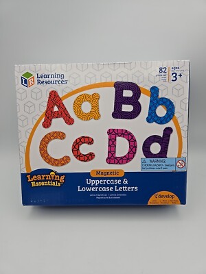 LEARNING RESOURCES MAGNETIC UPPERCASE & LOWER...