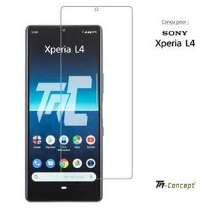 TM-Concept® Verre trempé pour Sony Xperia L4 - 0,26mm - Radian 2.5D - Imagen 1 de 7